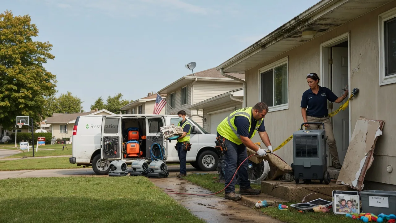 Water Damage Restoration in Goodwin, SD near me